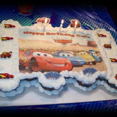 Cars Cupcake Cake