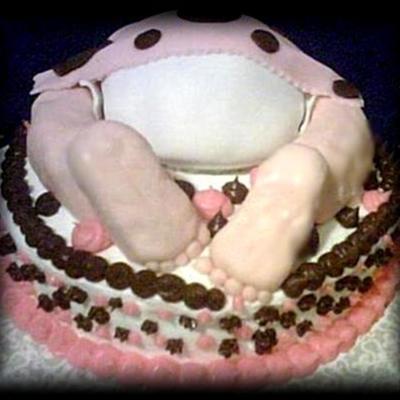 Baby Rump Pink And Brown