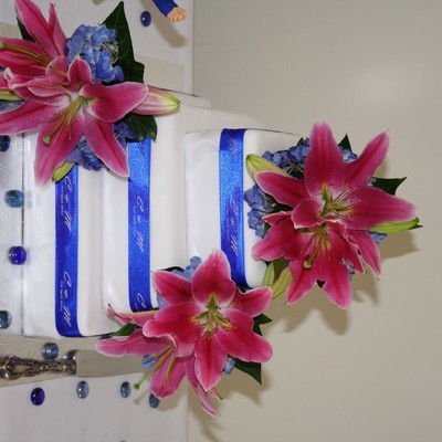 Wedding Cake Made For Daughters Wedding.