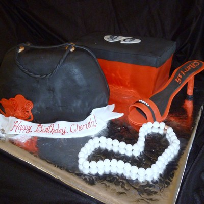 Cherish's 40Th Birthday Cake