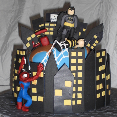 Spiderman And Batman Save The World
