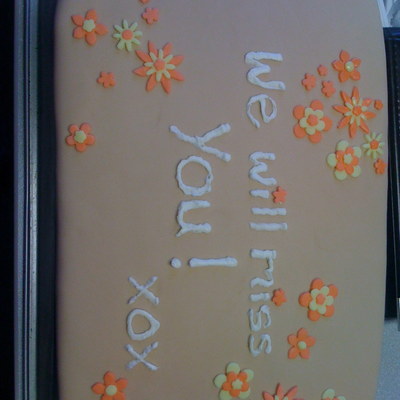 Departure Cake