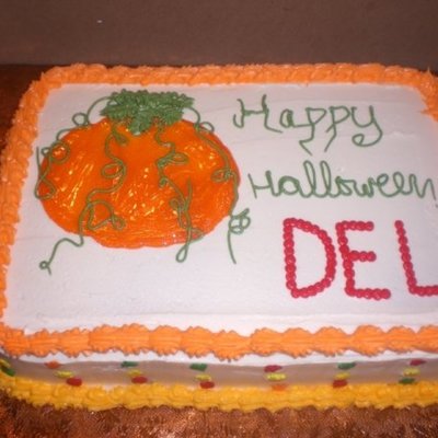 Halloween Work Cake