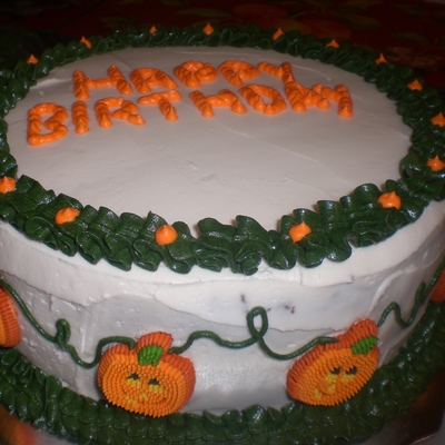 Birthday/halloween Cake