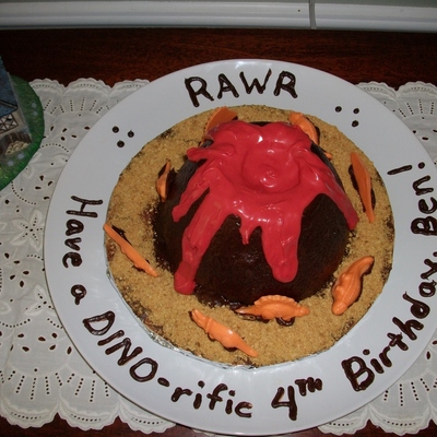 Volcano Cake