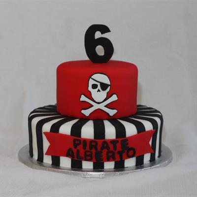 Pirate Birthday Cake
