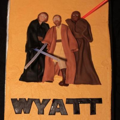 Jedi Birthday Cake
