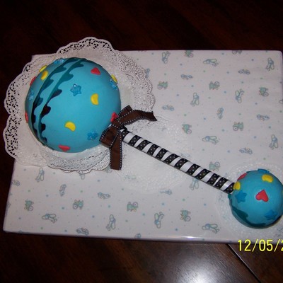 Baby Rattle Cake