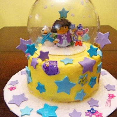 Doras Winter Wonderland Snowglobe!