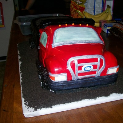 Ford Dumptruck Cake