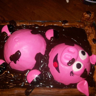 Pig In Mud Cake.