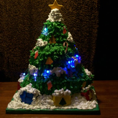 Christmas Tree Cake