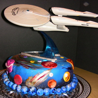Star Trek Birthday Cake