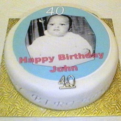 Fruit Cake Birthday Cake