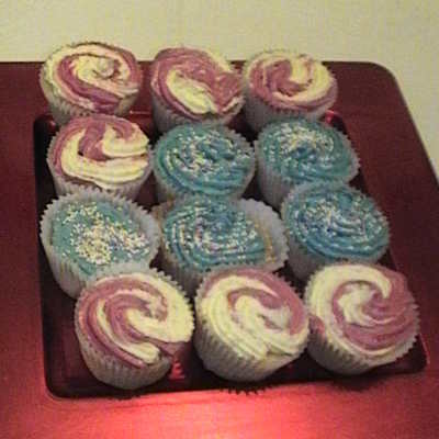 Assorted White Cake Vanilla Cupcakes Hmmm