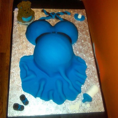 Expecting Mom Cake