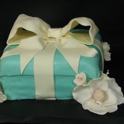 Tiffany's Bridal Shower Cake