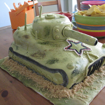 Tank Cake