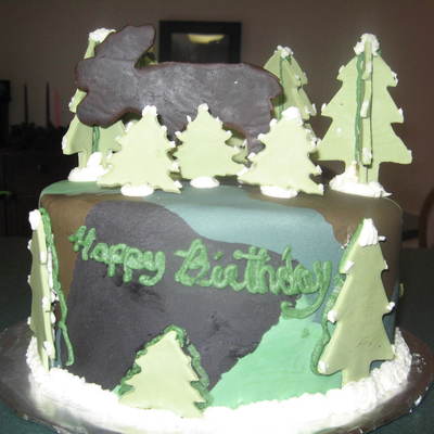 Camo Cake