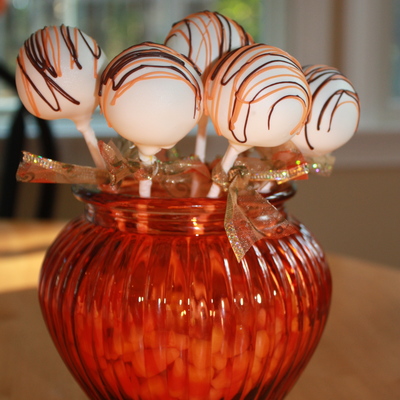 Fall Themed Cake Pops