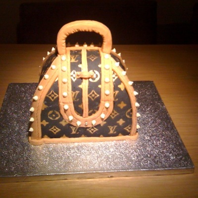 Lv Handbag Cake