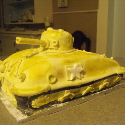3 Year Olds Birthday Cake Loves Anything Army