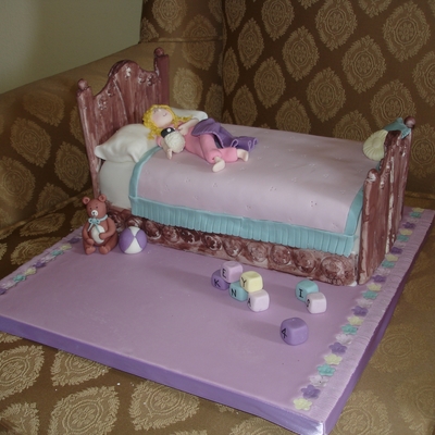Sleeping Girl Cake