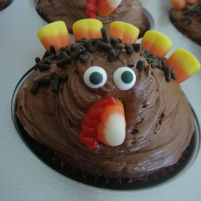 Turkey Cupcake