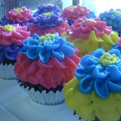 Flower Cupcakes