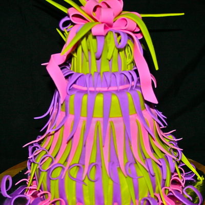 Green, Purple & Pink Contemporary