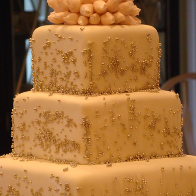 Square Wedding Cake