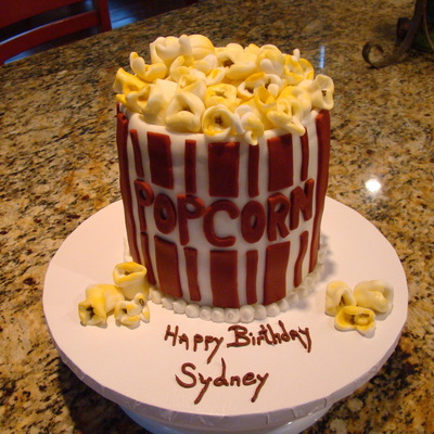 Popcorn Cake