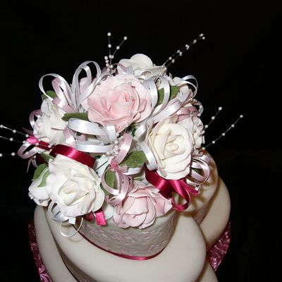 Gumpaste Rose Bouquet