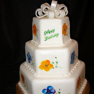 State Fair Birthday Cake