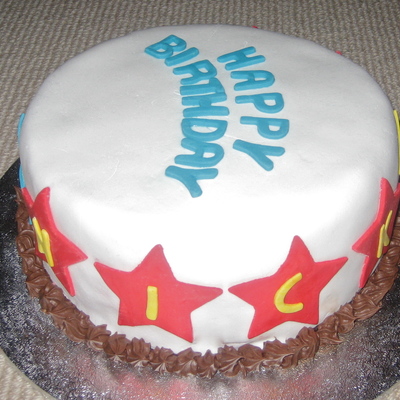 Star Birthday Cake