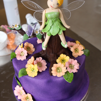 Tinkerbell Cake For Lili 4Th B'day