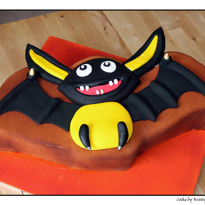 Bat Cake For A 21St Birthday