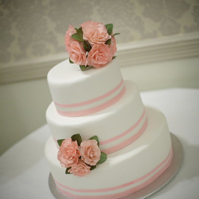 My Wedding Cake- First Wedding Cake I Made