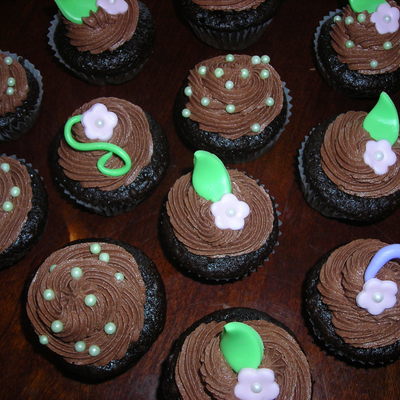 Dark Chocolate Cupcakes