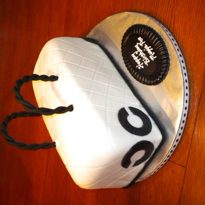 Meg's Channel Purse Birthday Cake