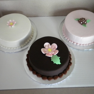 Mini Cakes For Wedding Cake Tasting