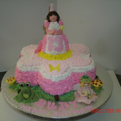 Flower Fairy Cake