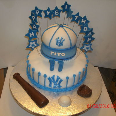 Baseball Sports Cake