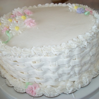 Basket Weave Cake
