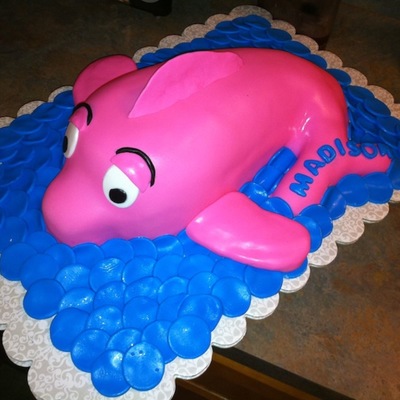 Dolphin Birthday Cake