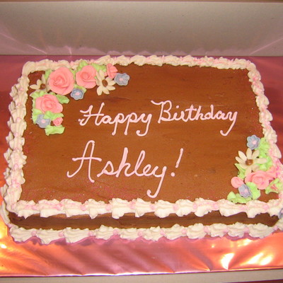 Girly Chocolate Cake