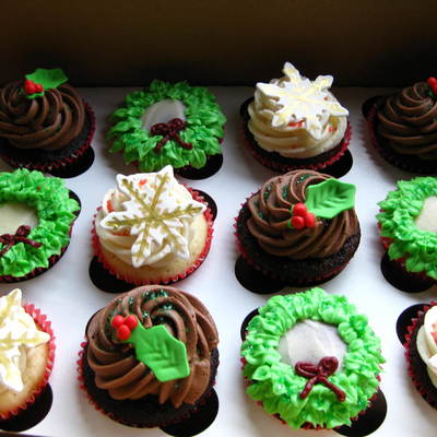 Christmas Cupcakes