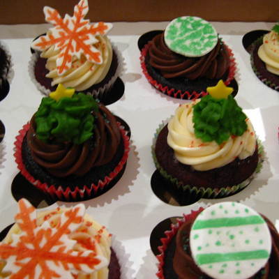 Christmas Cupcakes