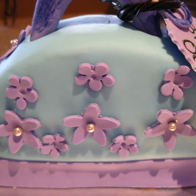 Flower Purse Cake