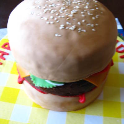 Burger Cake